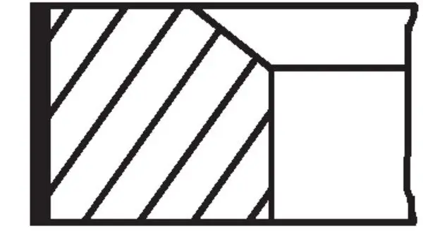 Kolbenringsatz MAHLE 001 40 V1