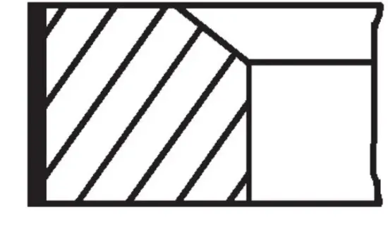 Kolbenringsatz MAHLE 001 40 V1 Bild Kolbenringsatz MAHLE 001 40 V1