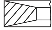 Kolbenringsatz MAHLE 005 23 N2