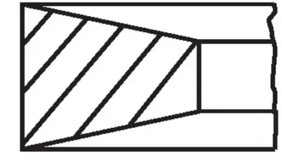 Kolbenringsatz MAHLE 039 52 N3 Bild Kolbenringsatz MAHLE 039 52 N3