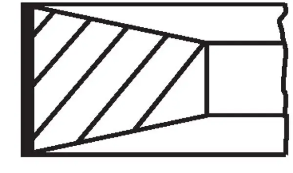 Kolbenringsatz MAHLE 014 82 N0