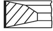 Kolbenringsatz MAHLE 005 23 N2