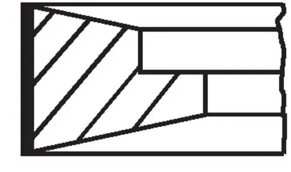 Kolbenringsatz MAHLE 151 10 N0