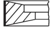 Kolbenringsatz MAHLE 151 10 N0 Bild Kolbenringsatz MAHLE 151 10 N0