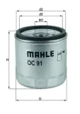 Kraftstofffilter MAHLE KL 33 OF