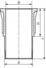 Zylinderlaufbuchse MAHLE 279 WN 01 00