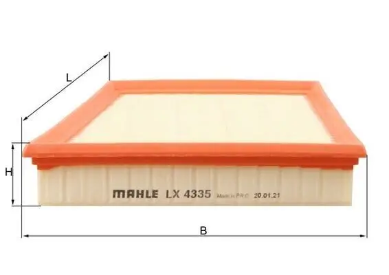 Luftfilter links MAHLE LX 4335