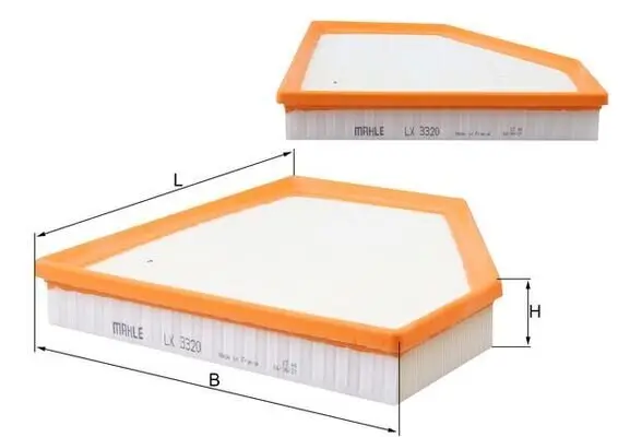 Luftfilter MAHLE LX 3320