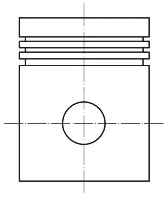 Kolben MAHLE 001 63 03