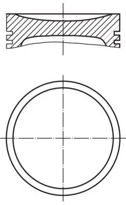 Kolben MAHLE 008 99 02