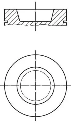 Kolben MAHLE 016 05 00