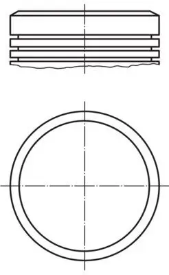 Kolben MAHLE 040 02 00