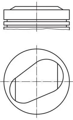 Kolben MAHLE 081 92 00