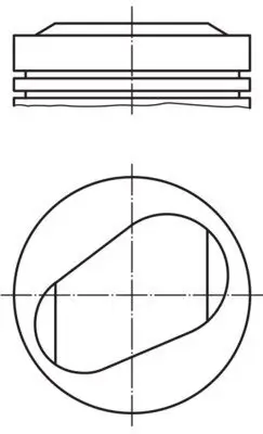 Kolben MAHLE 081 94 03 Bild Kolben MAHLE 081 94 03