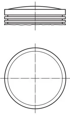 Kolben MAHLE 003 01 02