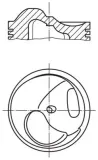 Kolben MAHLE 002 33 10