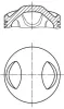 Kolben MAHLE 504 01 00