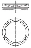 Kolben MAHLE 011 PI 00112 002