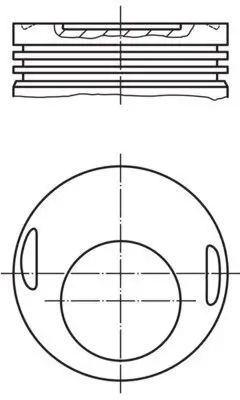 Kolben MAHLE 002 15 11