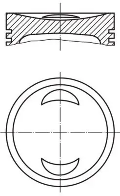 Kolben MAHLE 033 99 00