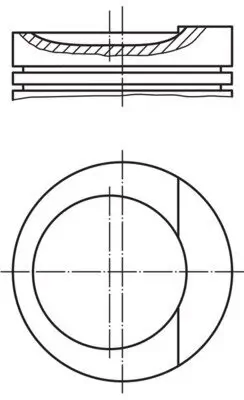 Kolben MAHLE 034 89 00