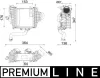 Ladeluftkühler MAHLE CI 641 000P