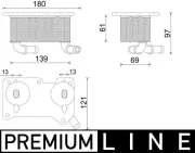 Ölkühler, Motoröl MAHLE CLC 294 000P