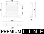 Kühler, Motorkühlung MAHLE CR 2596 000P