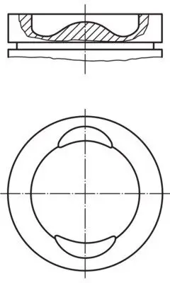 Kolben MAHLE 029 98 00