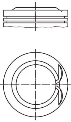 Kolben MAHLE 028 PI 00146 002