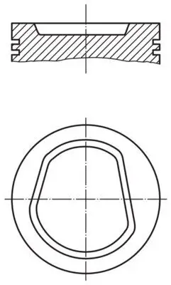 Kolben MAHLE 030 42 00