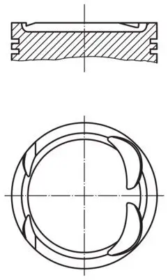 Kolben MAHLE 021 PI 00117 002