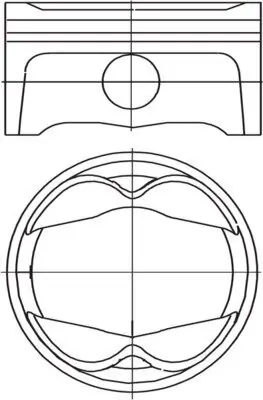 Kolben MAHLE 503 PI 00101 000