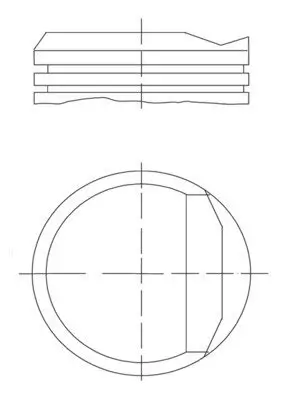 Kolben MAHLE 034 81 00