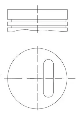 Kolben MAHLE 021 01 00