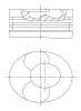 Kolben für Zylinder 3-4 MAHLE 028 PI 00113 001