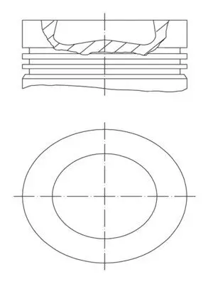 Kolben MAHLE 028 PI 00138 000