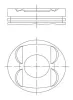 Kolben MAHLE 001 14 00