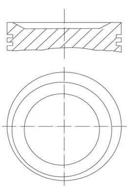 Kolben MAHLE 011 75 00