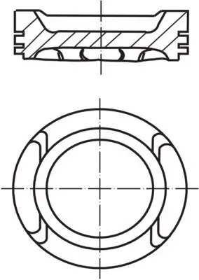 Kolben MAHLE 021 PI 00116 000