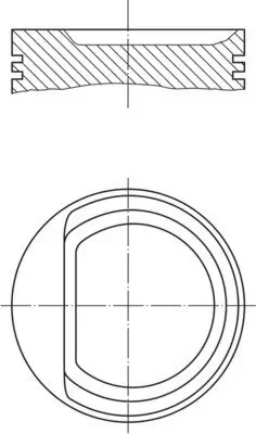 Kolben MAHLE 030 94 00