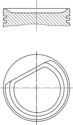 Kolben MAHLE 003 22 00