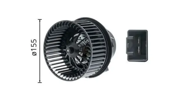 Innenraumgebläse 12 V MAHLE AB 245 000P Bild Innenraumgebläse 12 V MAHLE AB 245 000P