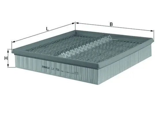 Luftfilter MAHLE LX 736
