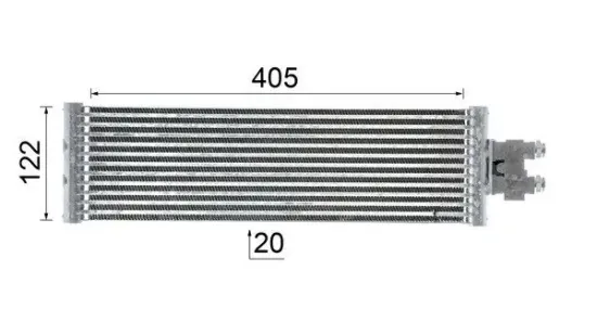 Ölkühler, Automatikgetriebe MAHLE CLC 64 000P Bild Ölkühler, Automatikgetriebe MAHLE CLC 64 000P