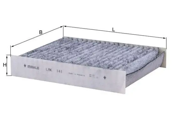 Filter, Innenraumluft MAHLE LAK 141