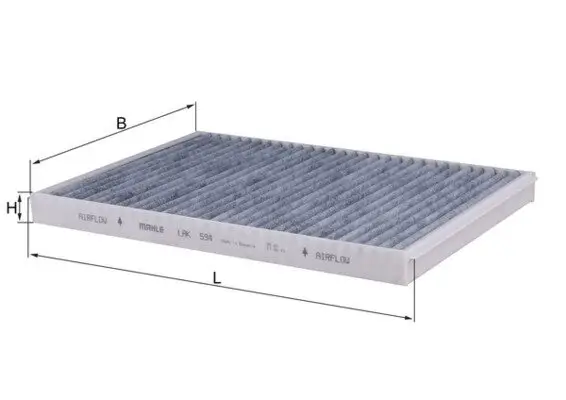 Filter, Innenraumluft MAHLE LAK 594