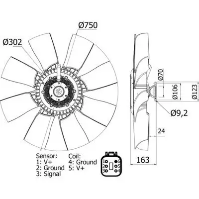 Kühler, Motorkühlung MAHLE CR 1177 000S Bild Kühler, Motorkühlung MAHLE CR 1177 000S