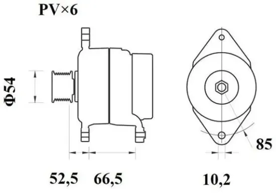 Kompressor, Klimaanlage 12 V MAHLE ACP 545 000P Bild Kompressor, Klimaanlage 12 V MAHLE ACP 545 000P