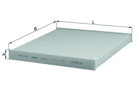 Filter, Innenraumluft MAHLE LA 411